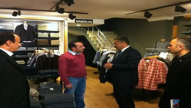 AK PARTİ'DEN ESNAF ZİYARETİ