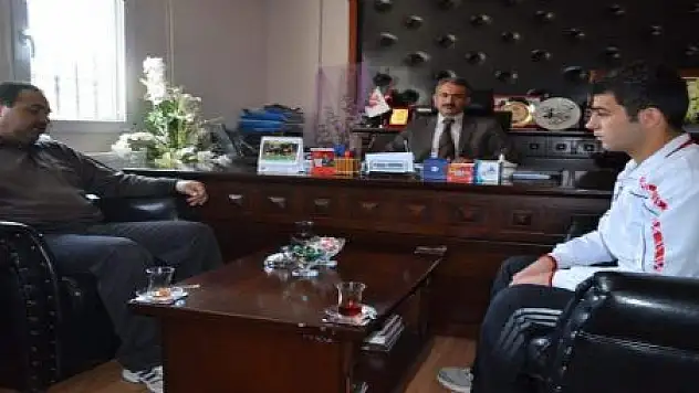 Türiye ikincisi'nden Sinir'e ziyaret