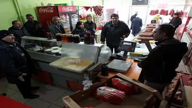 ŞARKÜTERİ VE KASAPLARDA ZABITA DENETİMİ