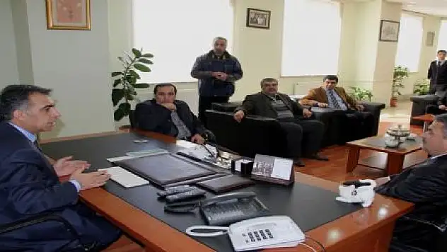 AK PARTİ YÖNETİMİNDEN VATSO'YA ZİYARET