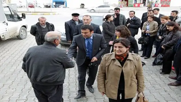 BDP'DEN BAŞKAN SAYAN'A ZİYARET