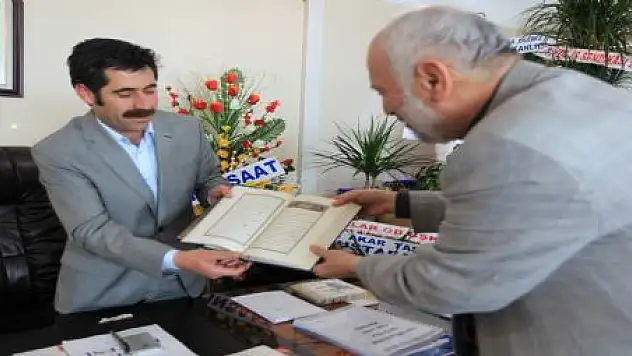 ARVAS'TAN BAŞKAN KAYA'YA ZİYARET