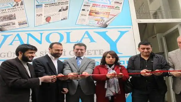 VAN OLAY GAZETESİ YENİ TESİSLERİNİ AÇTI
