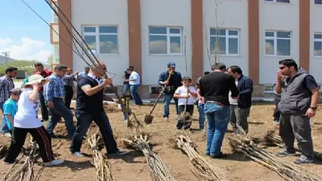 VANSAMET ÜYELERİ FİDAN DİKTİ