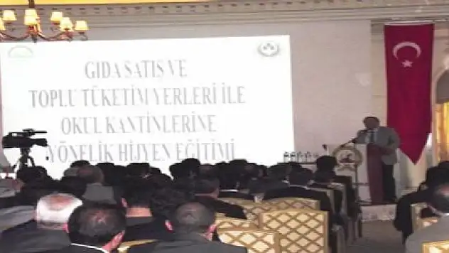 ESNAFLARA 'GIDA VE HİJYEN' SEMİNERİ