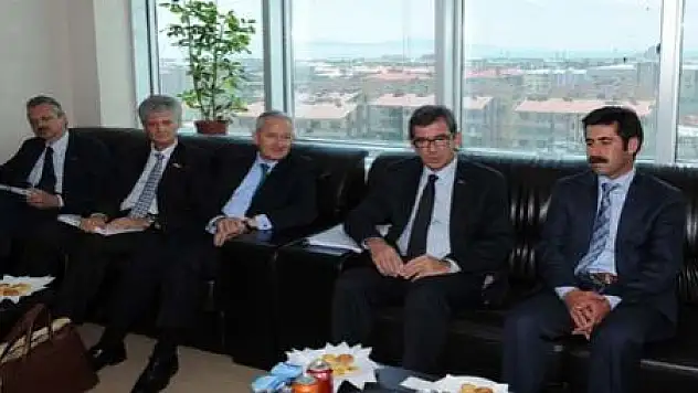 AB BÜYÜKELÇİLERİNDEN KAYA'YA ZİYARET