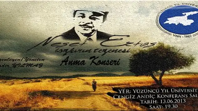 YYÜ'DE NEŞET ERTAŞ ANMA KONSERİ