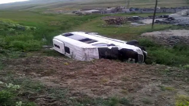 VAN'DA TRAFİK KAZASI 6 YARALI