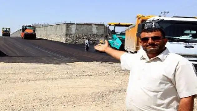 BELEDİYE'DEN ASFALT ÇALIŞMASI