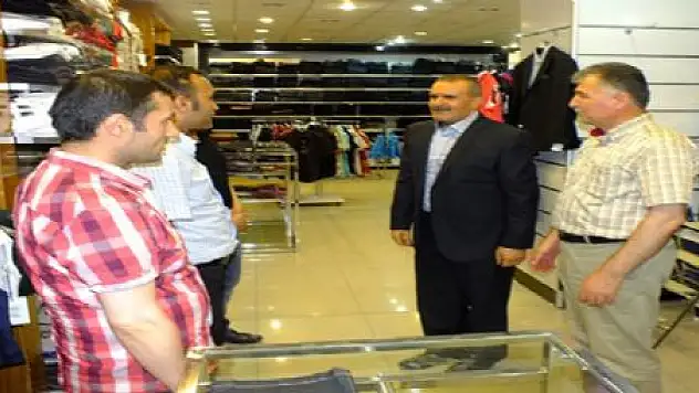 KAYATÜRK ESNAFIN SORUNLARINI DİNLEDİ