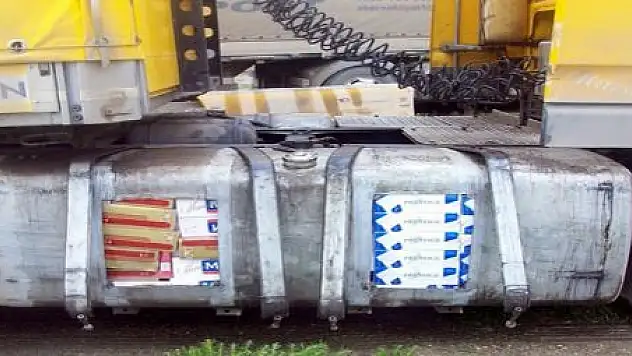 4 MİLYON TL'LİK SİGARA OPERASYONU