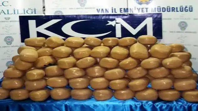 113 KİLO TOZ ESRAR ELE GEÇİRİLDİ