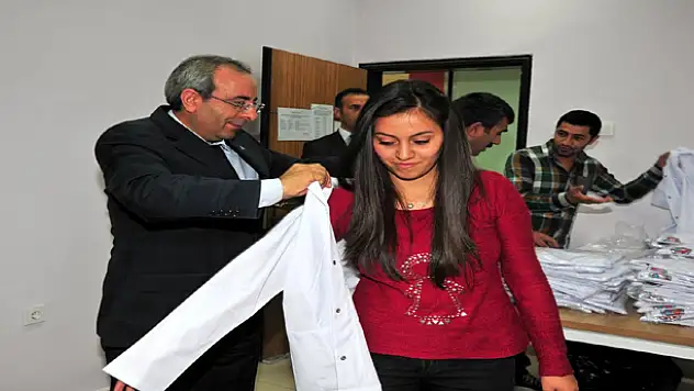 YYÜDE ÖNLÜK GİYDİRME TÖRENİ