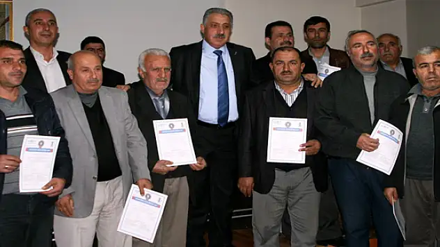 VESOBTA SERTİFİKA TÖRENİ