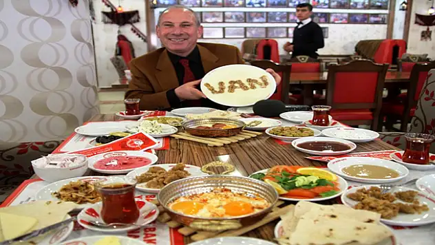 VAN KAHVALTISININ PATENTİNİ ALACAĞIZ