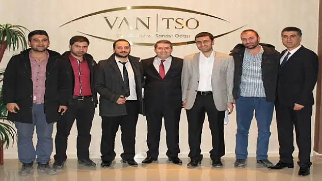 MÜHENDİSLERDEN VAN TSOYA ZİYARET