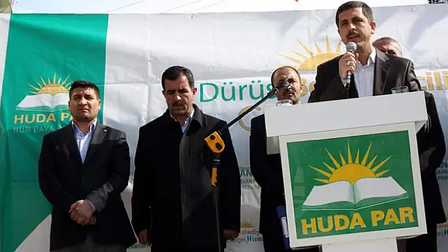 HÜDA PAR GEVAŞ VE GÜRPINAR ADAYLARINI TANITTI