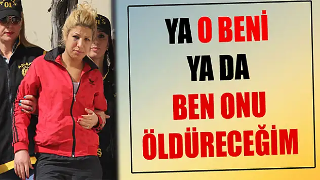 ERKEK SEVGİLİSİNİ TEHDİT  ETTİ