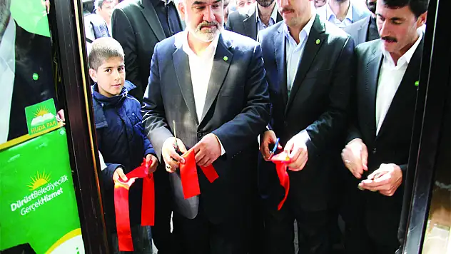 Hüda-Par Muradiye de seçim lokalı açtı