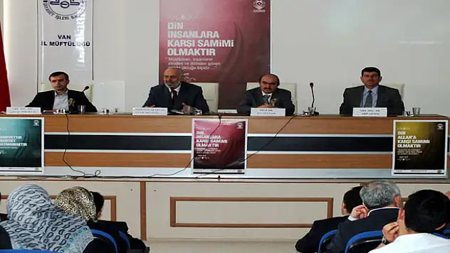 HZ. PEYGAMBER, DİN VE SAMİMİYET PANELİ