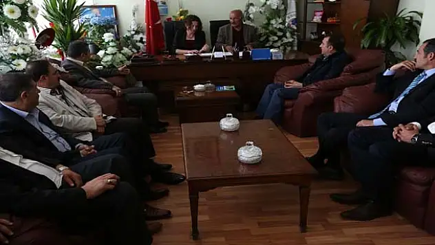 VAGİADDAN EDREMİT BELEDİYESİ'NE ZİYARET