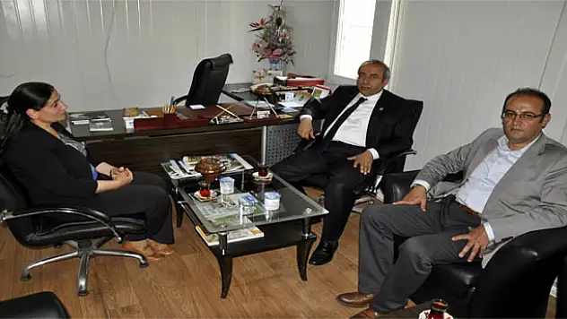 Rektör Battaldan Bidav ve Kesere ziyaret