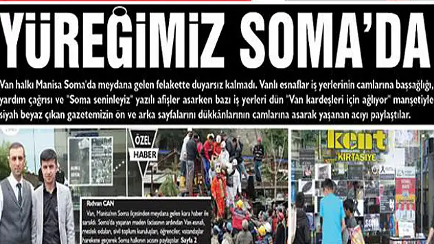 SOMA İÇİN YASTAYIZ