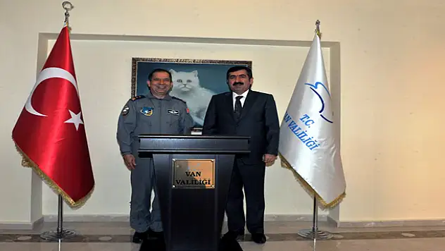 Tüm General İrezden Vali Doğana ziyaret