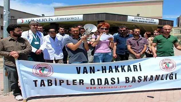 Van Tabipler Odasından Acil Nöbetlerine Tepki