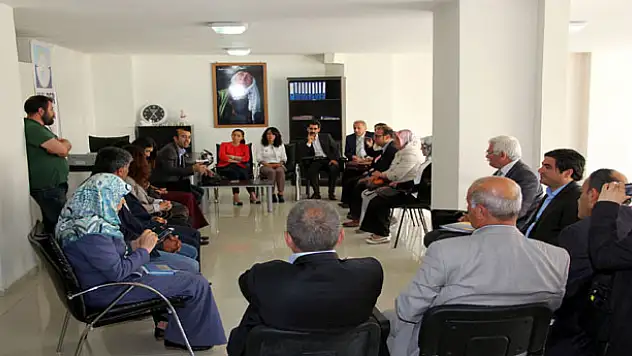 Eş Başkanlardan Van-der'e Ziyaret