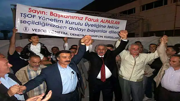 VESOB Başkanı Alpaslan bir kaybetti iki kazandı