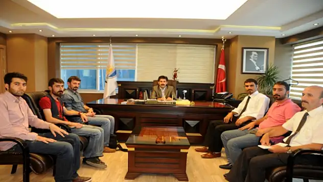 VİMED Heyetinden Başkan Kaya'ya Ziyaret