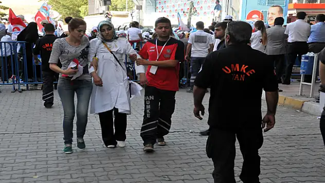 Umke ve 112 acil ekibi görevini yaptı