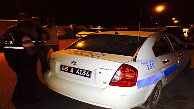 Polis Aracına Silahlı Saldırı 