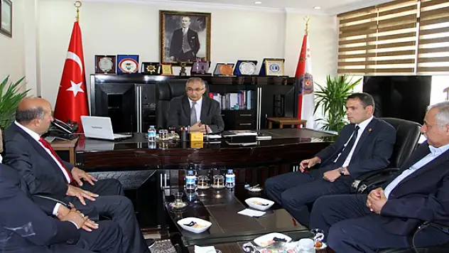 Saadet Partisi'nden Emniyet Müdürü'ne Ziyaret