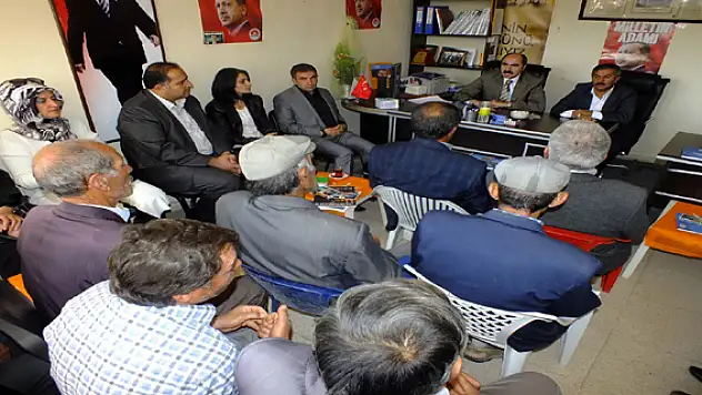 Başkan Soğanda'nın İlçe Ziyaretleri Devam Ediyor