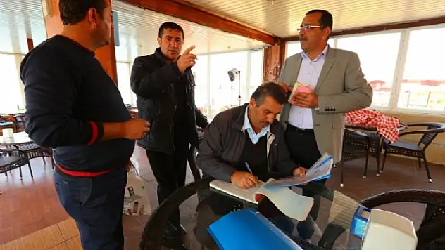 Edremit'te zabıta denetimi 