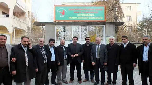 Muhtarlardan DBP'ye Tebrik Ziyareti