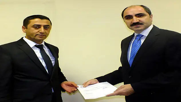 Başkan Soğanda Mazbatasını Aldı