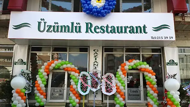 Üzümlü Restaurant Vanın Yeni Vizyonu