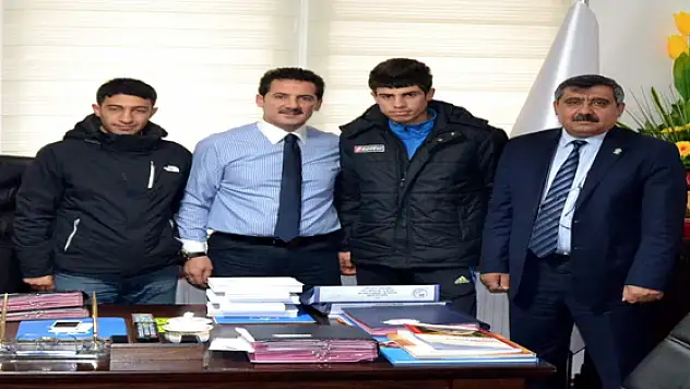 Türkiye İkincisinden Müdür İnanç'a Ziyaret