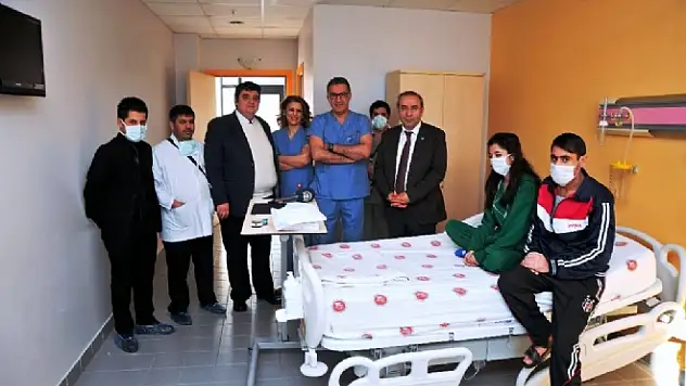 Organ nakli olan hastalar taburcu edildi. 