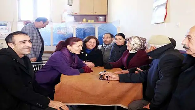 Eş Başkan Çoban'dan Esnaf Ziyareti