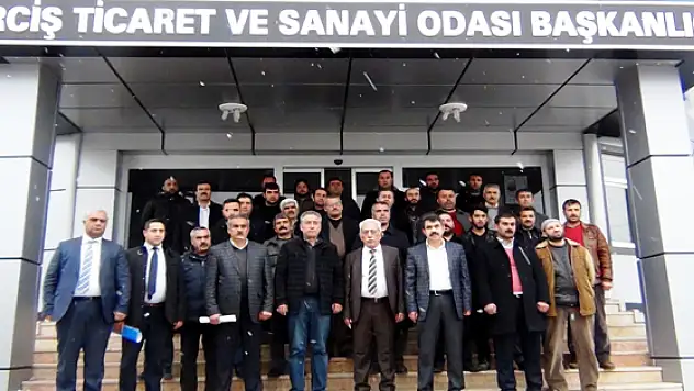 Erçiş'te Odalardan Ortak Basın Açıklaması