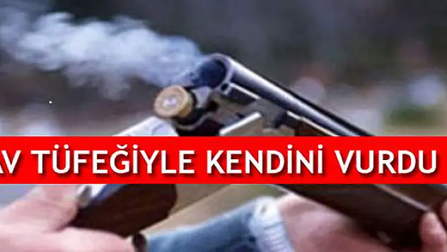 Av Tüfeğiyle İntihar Etti