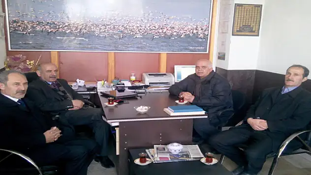 Osman Kaya'dan Erciş'teki Yerel Basına Ziyaret