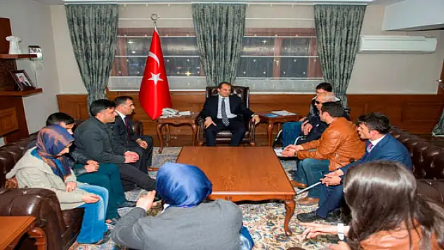 Engellilerden Vali Taşyapana  ziyaret