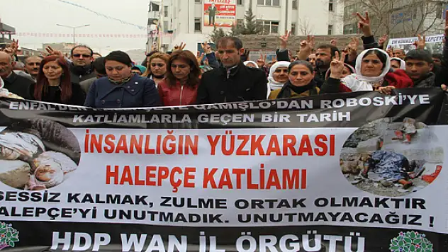 Halepçe Katliamı Kınandı