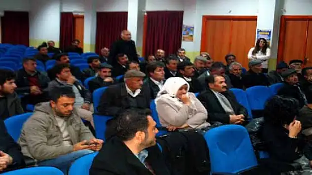 Özalplı Çiftçilere Seminer