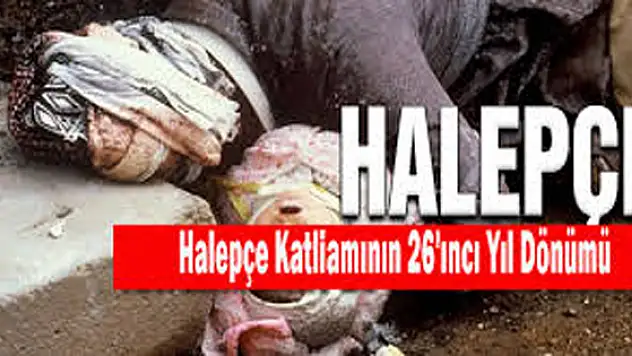 Halepçe Katliamının Yıldönümü